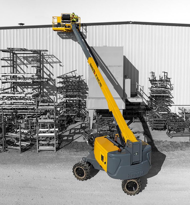 The Ht Rtj O Pro Smart Telescopic Range By Haulotte Works Up To