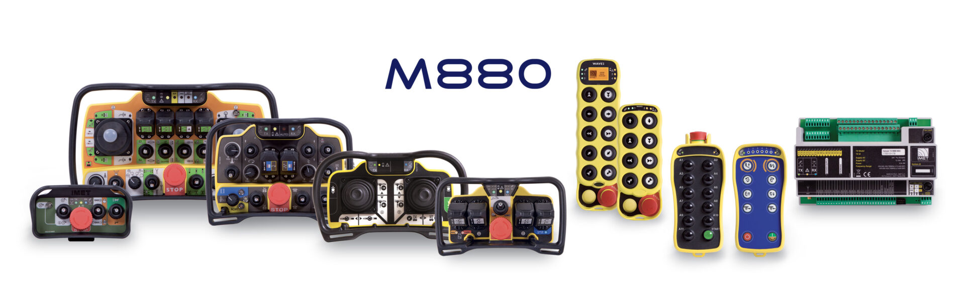 New Safety Radio Remote Control Solutions Join To Imet’s M880 Serie ...