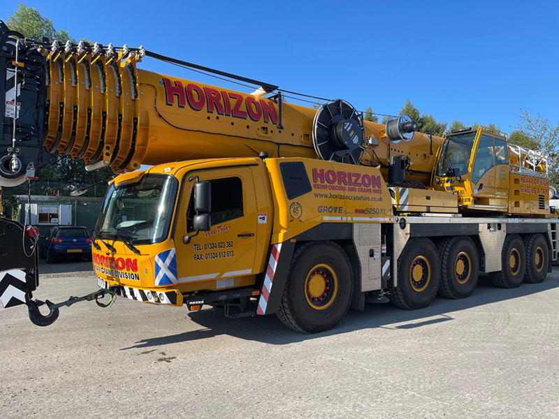 Horizon Reinforcing & Crane Offers the New Grove GMK5250XL-1 All ...