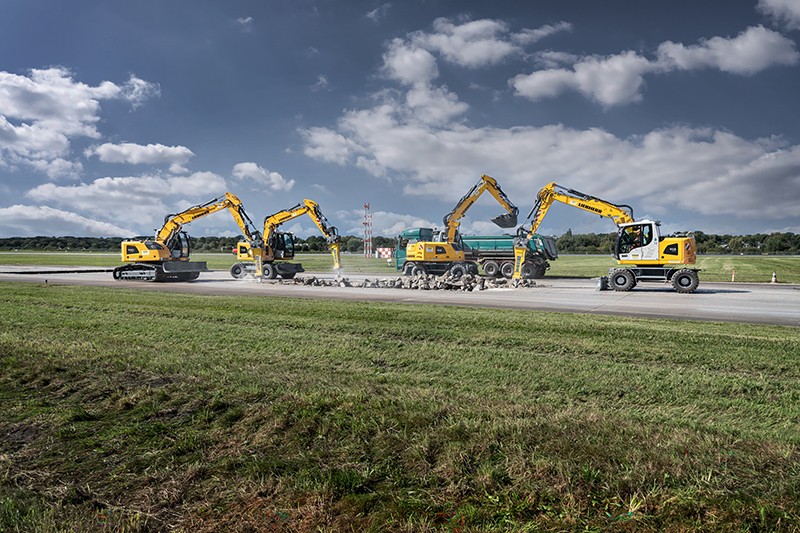 [Job Story] Liebherr Excavators at work for the Hamburg Airport